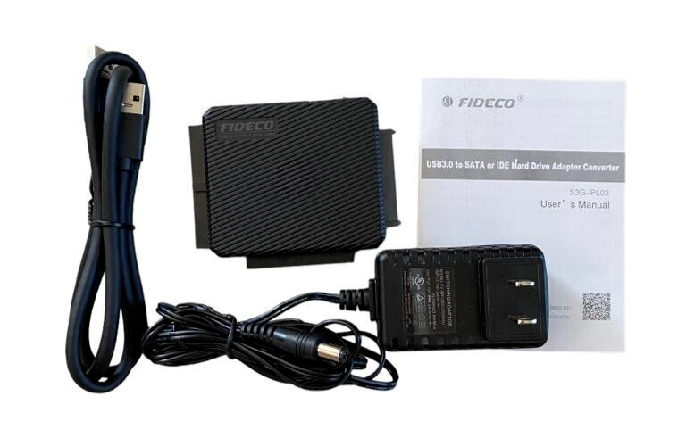 FIDECO USB 3.0 DRIVE ADAPTER CONVERTER