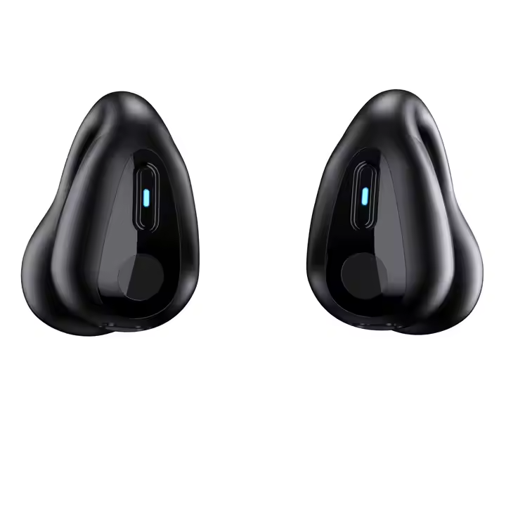 BT Earphones Wireless Sports Ear Clip Headphones High Quality Noise Cancelling H