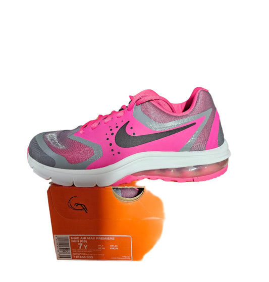 nike air max premier run  size 6.5 y  color pink /gray