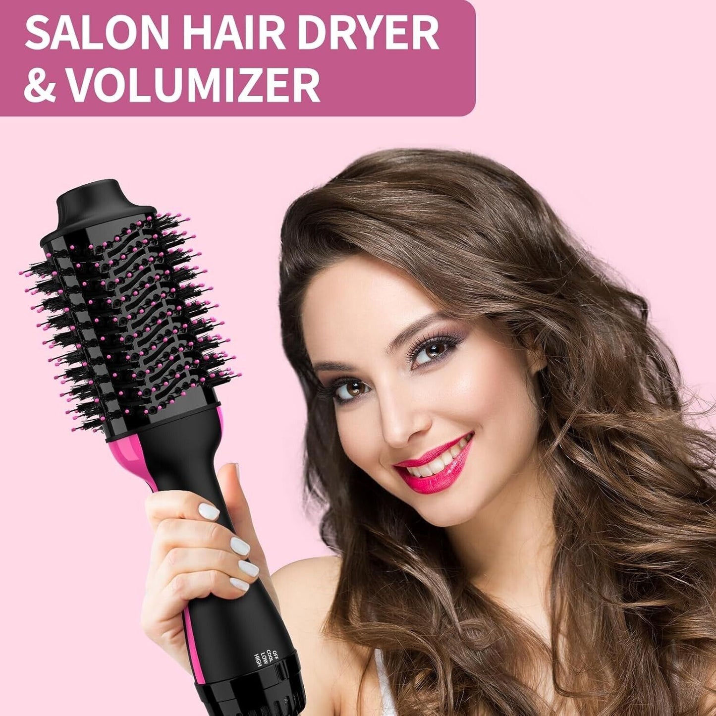 Hair Dryer Brush Blow Dryer Brush in One, Upgraded 4 in 1 Hair Dryer and Styler