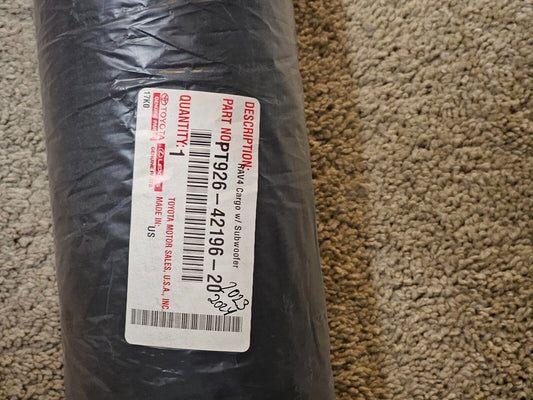 Genuine Toyota Cargo Mat Carpet Models With Sub-Woofer PT926-42198-20				 	New